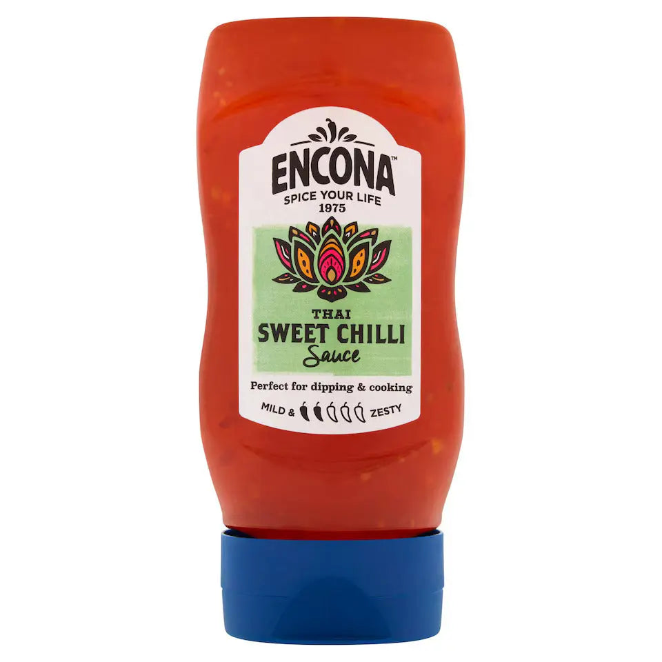 Encona boca tajlandske slatko-ljute umake Sweet Chilli, crvena plastika, 285 ml