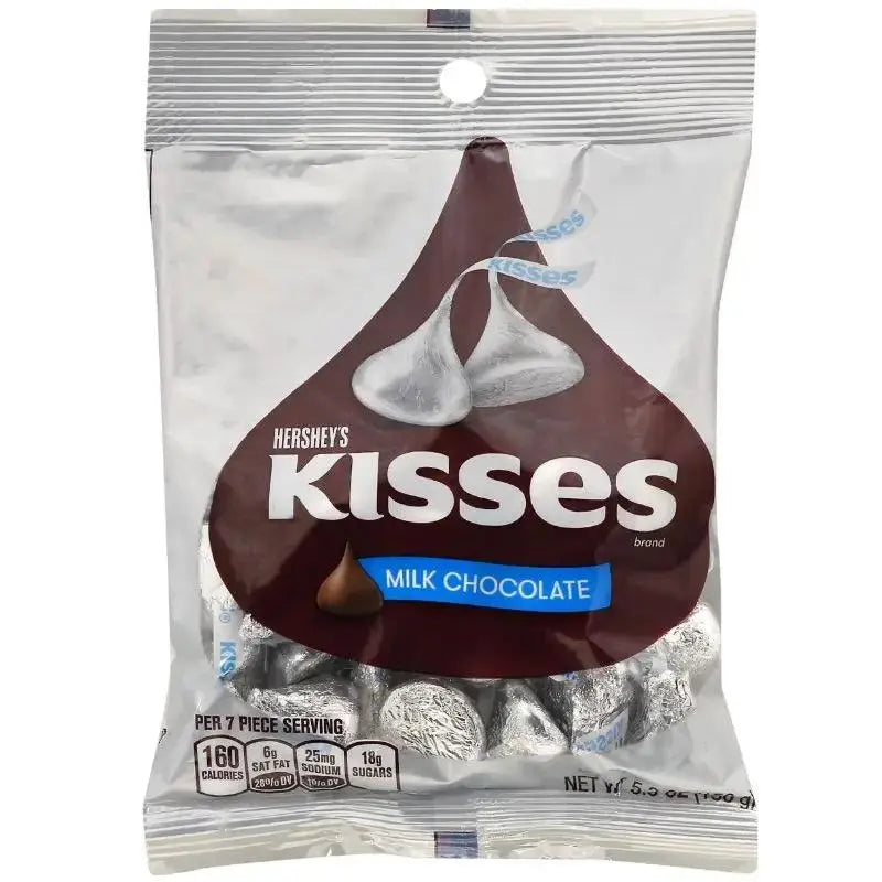 Hershey's Kisses mliječne čokolade, 137 g, pakiranje sa zvončićima