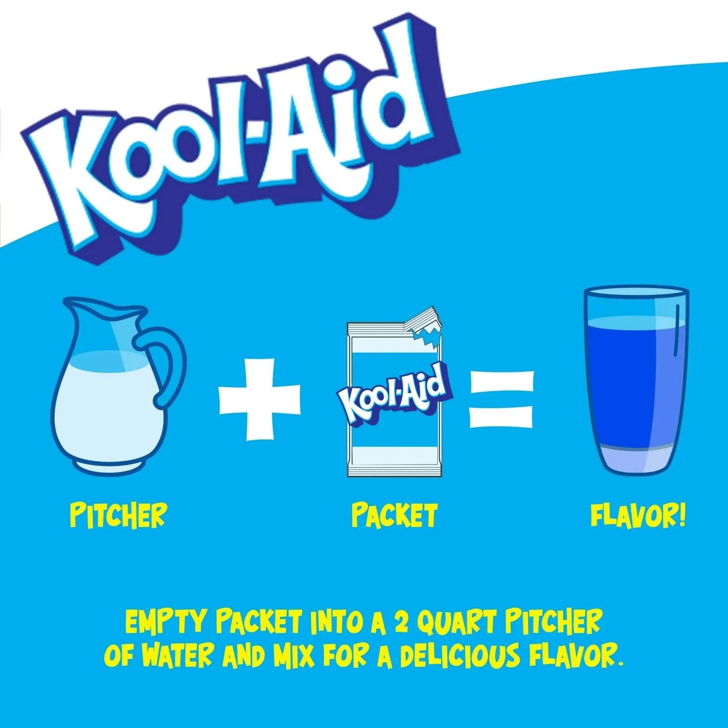 Kool - Aid Blue Raspberry Lemonade 6g - OhMyCandyBox