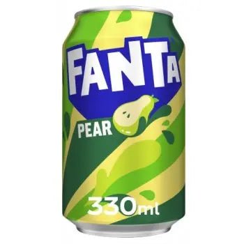 Fanta kruška, aluminijska limenka 330 ml, zelena naljepnica