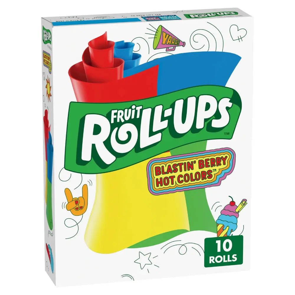 Fruit Roll Blastin' Berry 10 Pack 141g - OhMyCandyBox