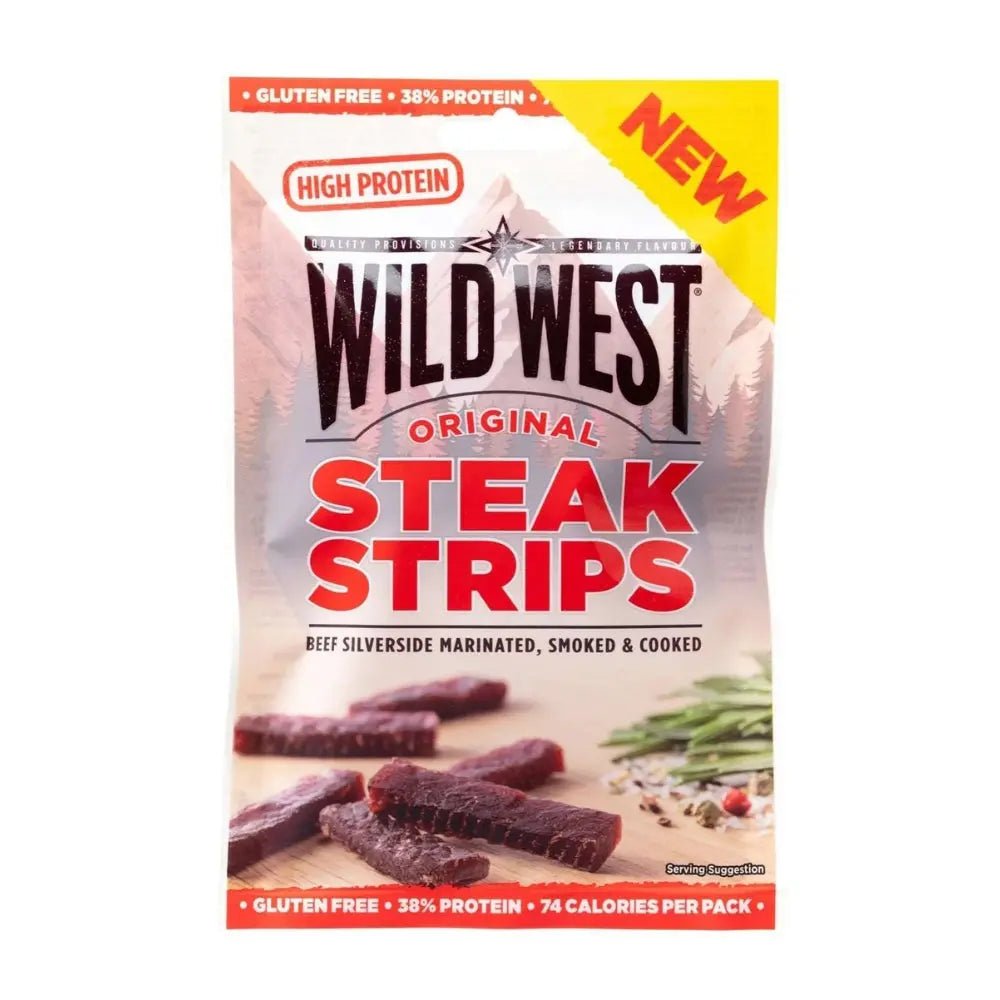 Wild West Original Steak Strips pakiranje, trake od govedine
